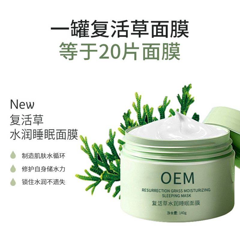 珂语_复活草睡眠面膜OEM